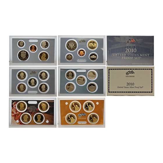 2010 S Proof Set Collection Uncirculated US Mint