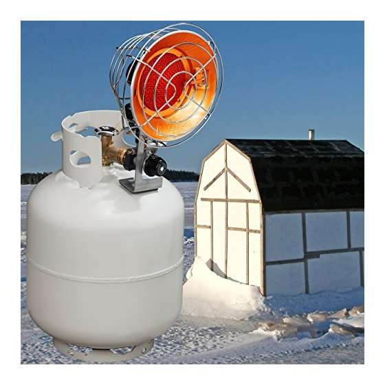 Tank Top Propane Heater - Single Burner, 15,000-3