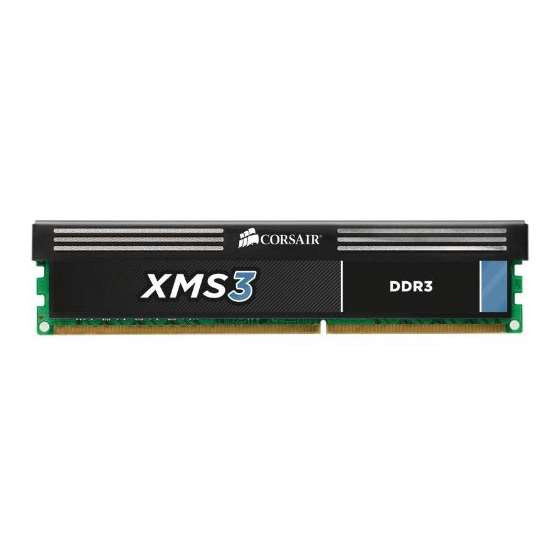 XMS3 8GB 1 X 8GB DDR3 1333 Mhz PC3 10666 Desktop M