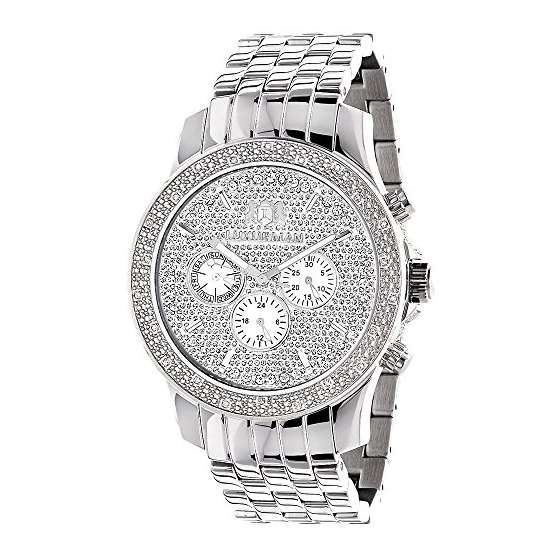 Mens Real Diamond Watch 0.25Ct