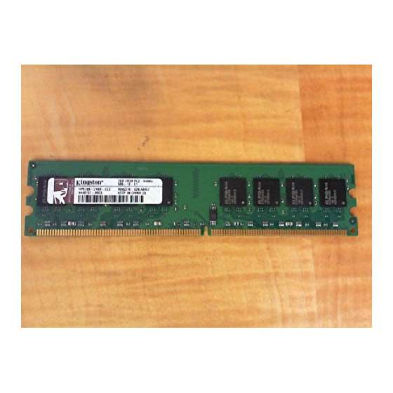 KINGSTON HP5189-2180-ELC 2GB DESKTOP DIMM DDR2 PC6