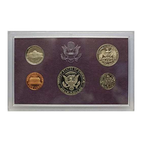1986 S Proof Set Collection Uncirculated US Mint-3