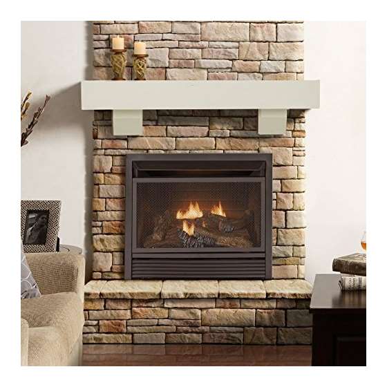 48-Inch Fireplace Shelf Mantel With Corbel Optio-3