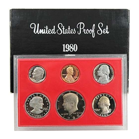 1980 S Proof Set