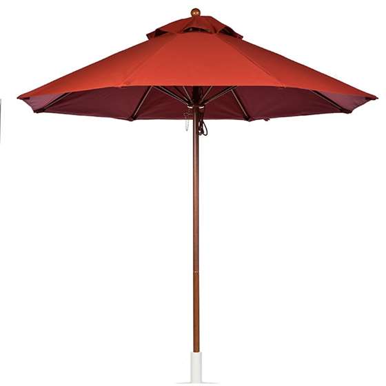 7.5 Ft. Commercial Aluminum Market Umbrella - Fibe