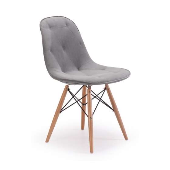 Modern Probability Dining Chair, Gray