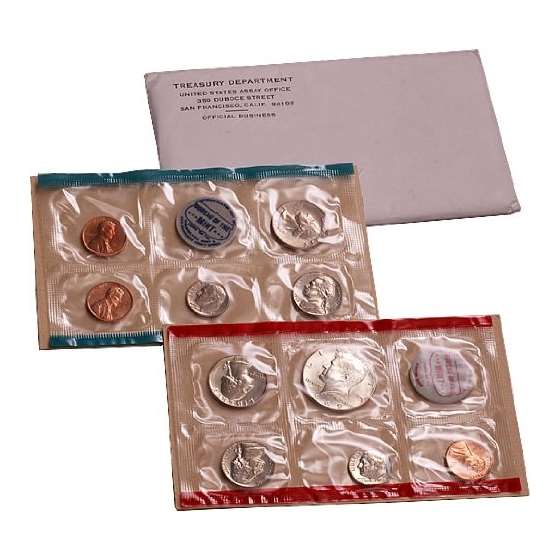 1969 US Mint Uncirculated Coin Set