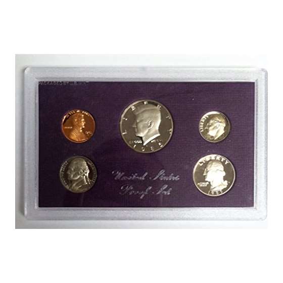 1985 S US Mint Proof Set Original Government Packa