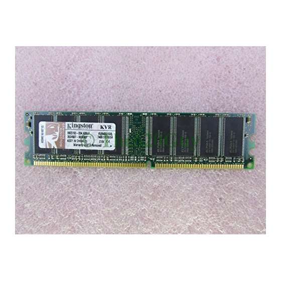 Kingston Technologies 1GB DDR SDRAM Desktop Memory