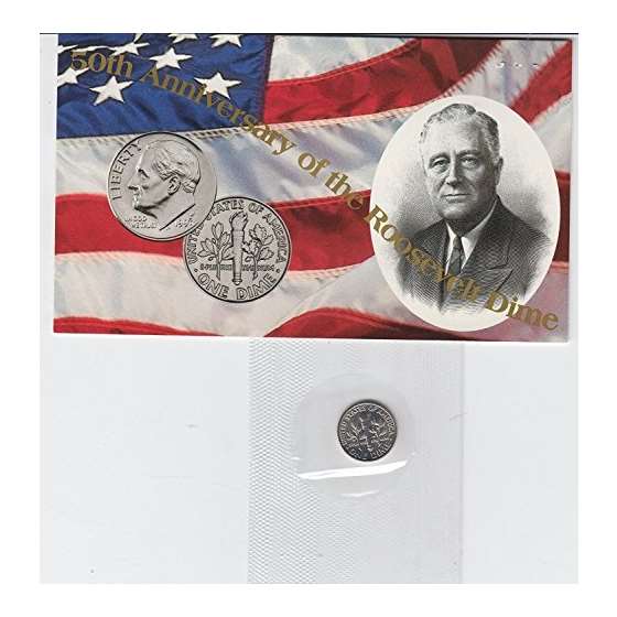 1996 W Roosevelt Dime 50Th Anniversary Of The Roos