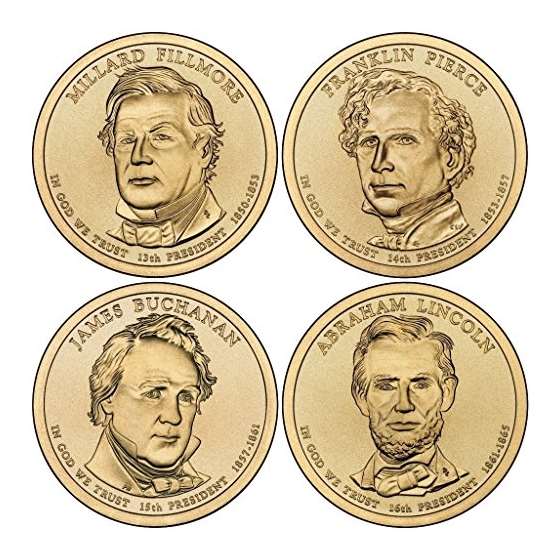 2010 Various Mint Marks Presidential Dollar 2010 P