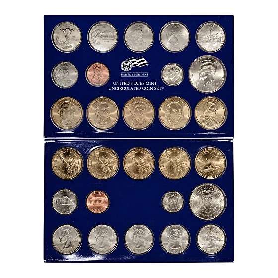 2007 US Mint Uncirculated Coin Set U07 OGP-3