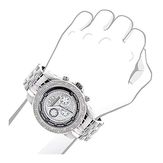 Mens Diamond Watch 0.25Ct-3