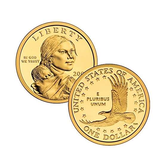 2000 P 25 Coin Bankroll Of Sacagawea Uncirculated