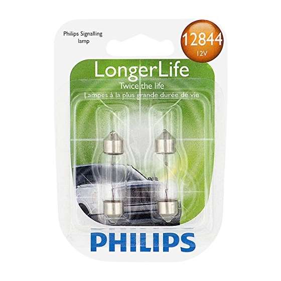 12844 Longerlife Miniature Bulb, 2 Pack