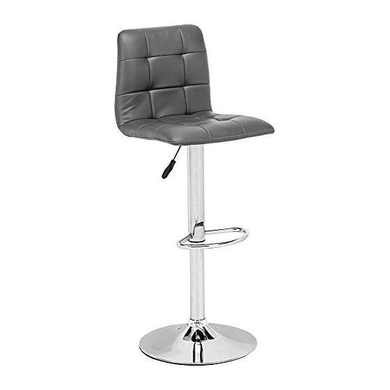 Modern Oxygen Bar Chair, Gray