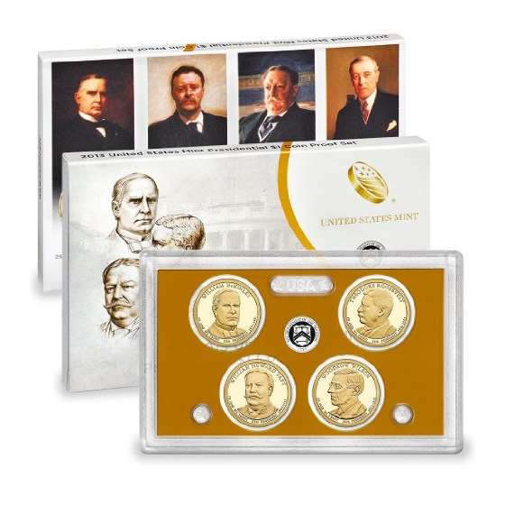 2013 S US Mint Presidential 1 Coin Proof Set OGP-3