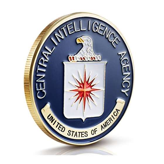 CIA Challenge Coin Collection Set Enamel Paint Wit