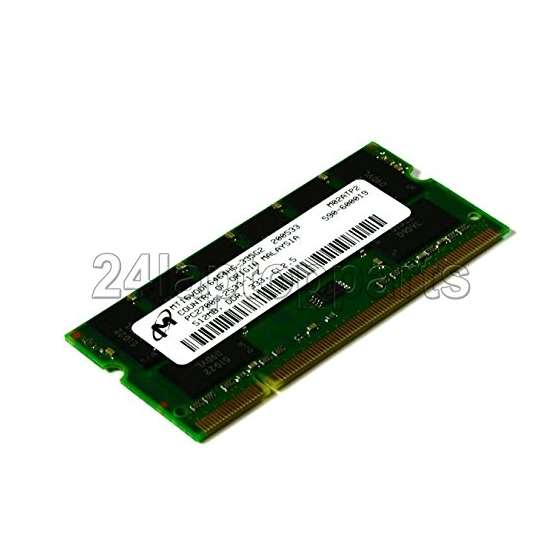 Mircon 512MB PC-2700S DDR CL2.5 SODIMM MT16VDDF646