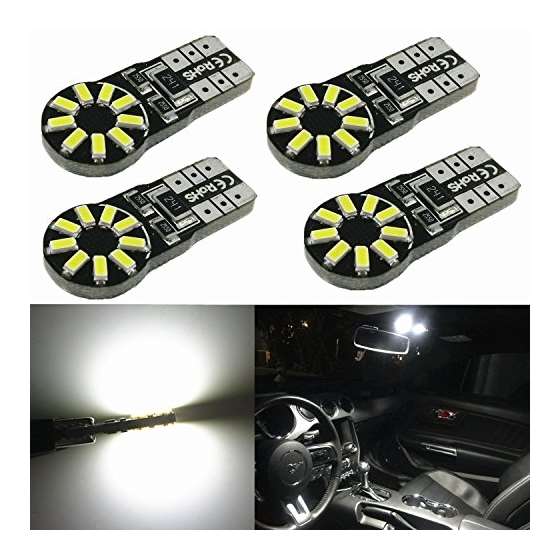 4Pcs CAN-BUS Error Free T10 Wedge Super Bright Hig