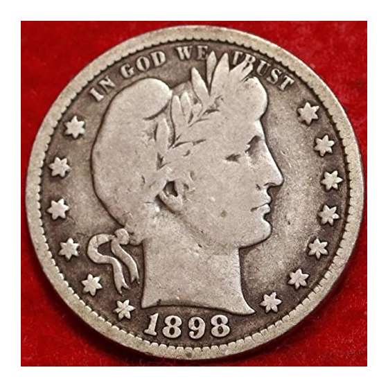 1892 Various Mint Marks-1916 90 Silver Barber Qu-3