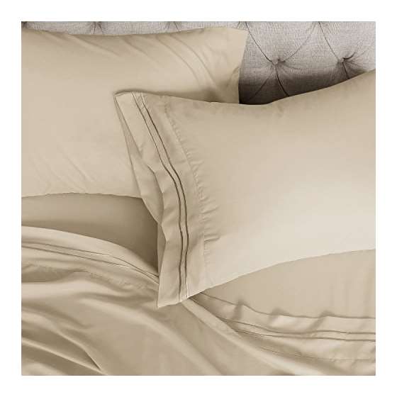 Queen Pillowcase Set-Egyptian Cotton Comfort-Smoot