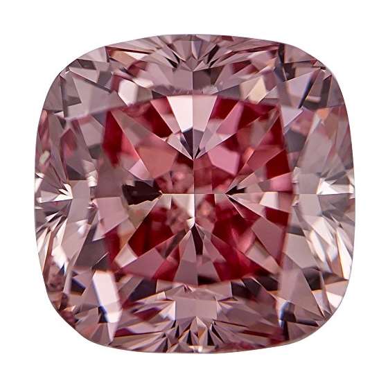 0.93 Ct. | Radiant | Medium Raspberry Color | VS2