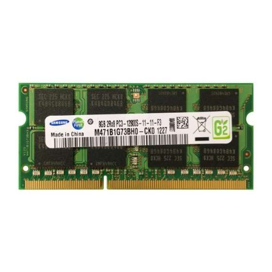 8GB PC3-12800 DDR3 1600 204-Pin Sodimm Laptop Memo