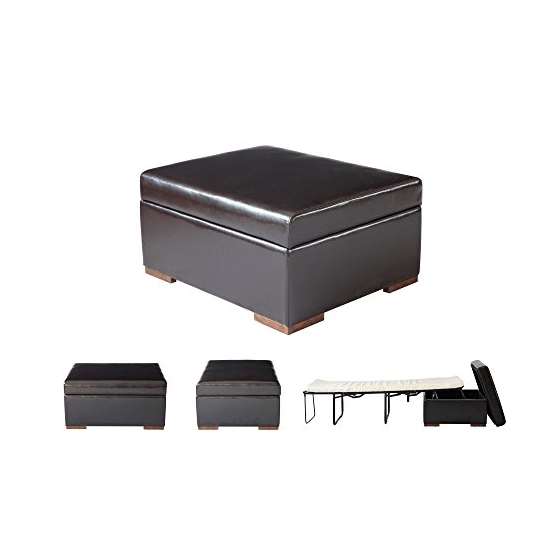 Paris Furniture Convertible Ottoman Sleeper