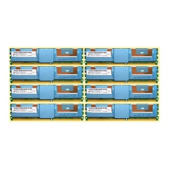 Dell 64GB Kit 8 X 8GB DDR2 5300F 677Mhz Fully Buff