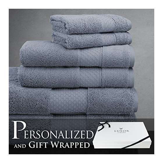 6-Piece Bath Towel Set-Mariabella Collection-Luxur