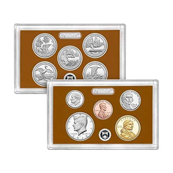 2018 S 10 Coin Clad Proof Set In OGP With Coa Proo