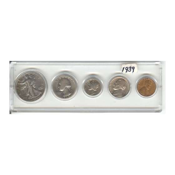 1939 Birth Year Coin Set