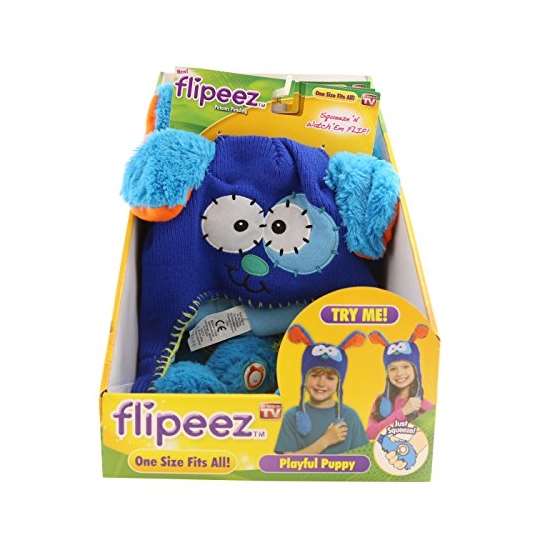 Flipeez Peek-A-Boo Puppy Action Hat-3