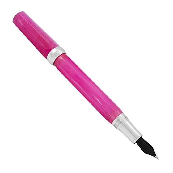 Micra Sterling Silver Pink Medium Fountain Pen I-3