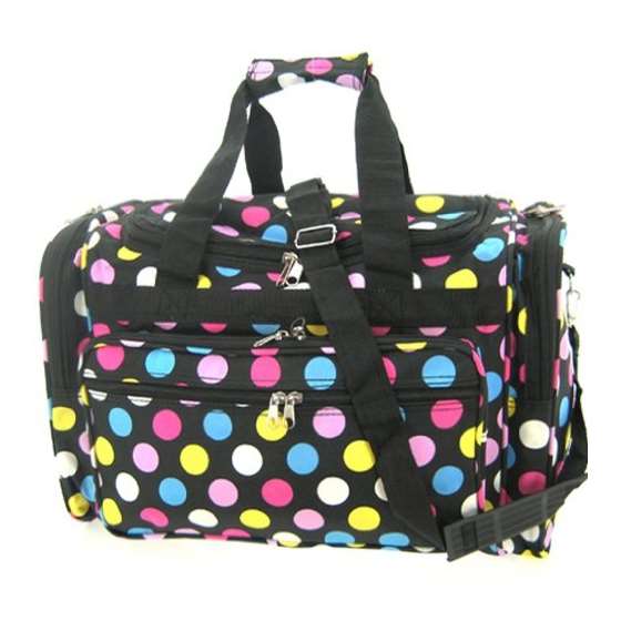 Colorful Polka Dots Duffle Bag 16-Inch