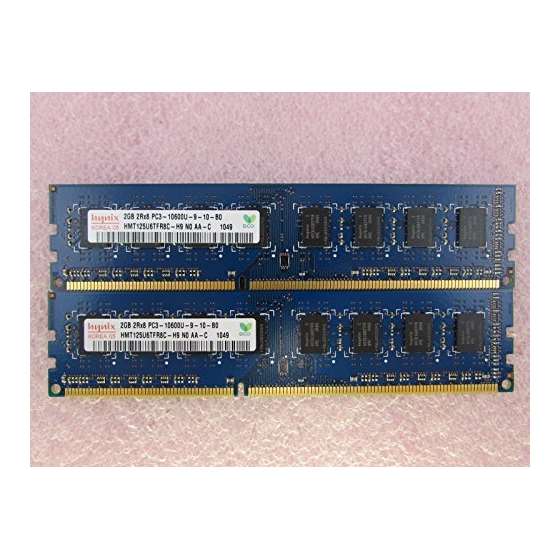 2 GB DDR3 1333 Mhz PC3 10600 240 Pin DESKTOP RAM M