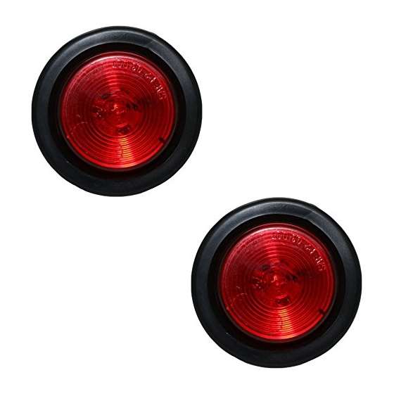 CL-22120-R2K Pair Of LED 2 And Round Red Clearance