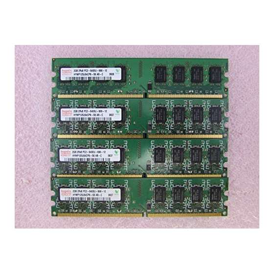Hynix HYMP125U64CP8-S6 8GB 4 X 2GB PC2-6400U DDR2