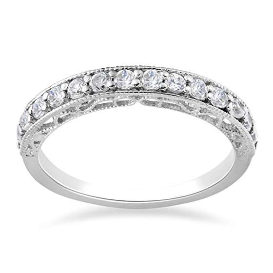 1/2 Ct Vivian Lab Grown Diamond Wedding Ring 14K W