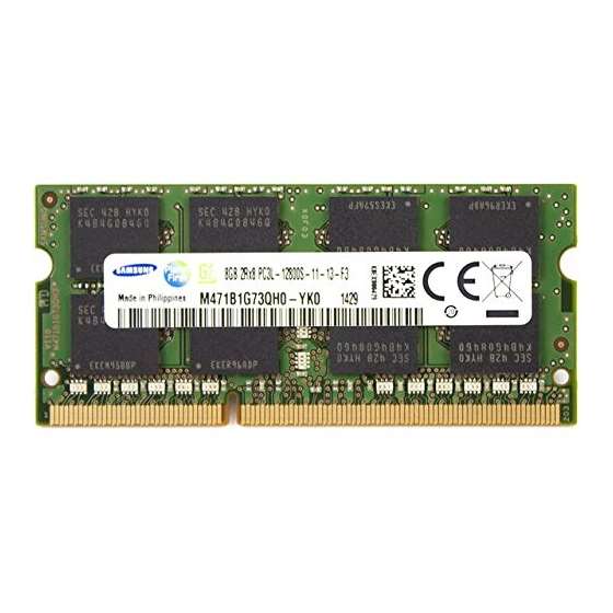 DDR3L-1600 SODIMM 8GB By 1Gx 64 CL11 Chip Notebook