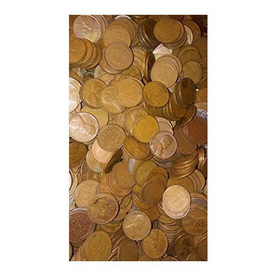 1-500 Grab Bag Of Lincoln Wheat Pennies 1909-1958