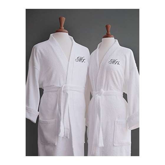 Terry Cloth Bathrobes Egyptian Cotton Mr. And Mrs.