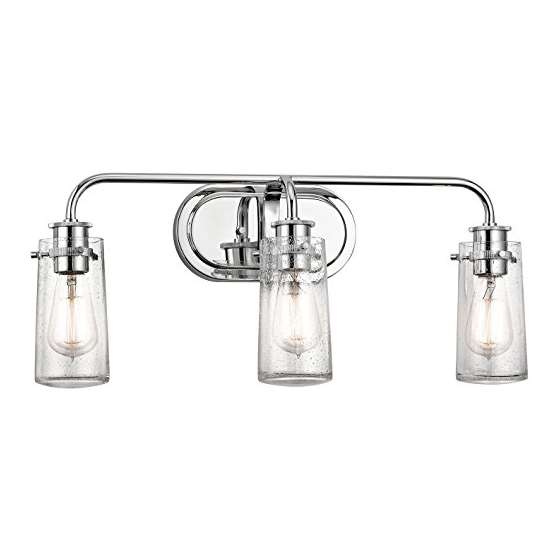 45459CH 3-Light Wall Mount Bath, 3 Arm