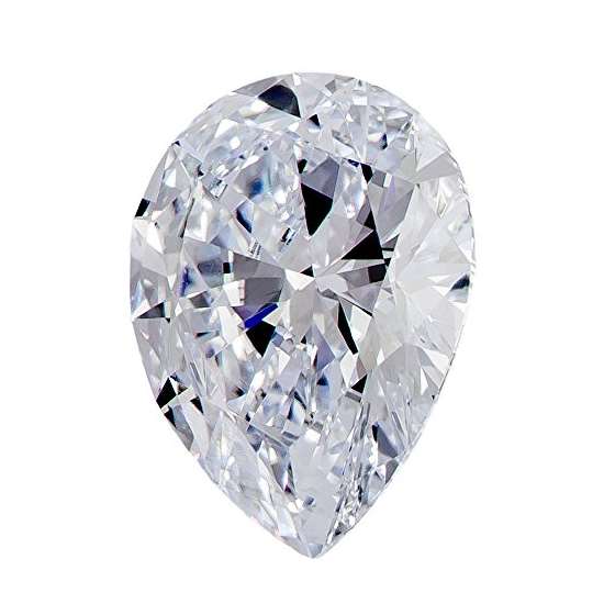 1.03 Ct. | Pear Shape | F-Ice Blue Color | VS2 Cla