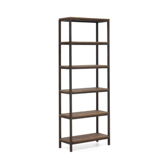 Zuo Modern Mission Bay Tall Six Level Shelf, Distr